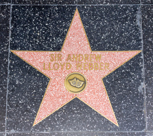 Andrew Lloyd Webber Hollywood Boulevard