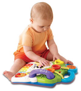 VTech Sit-to-Stand Learning Walker sitting