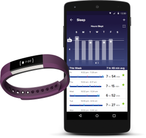 fitbit alta with smarttrack